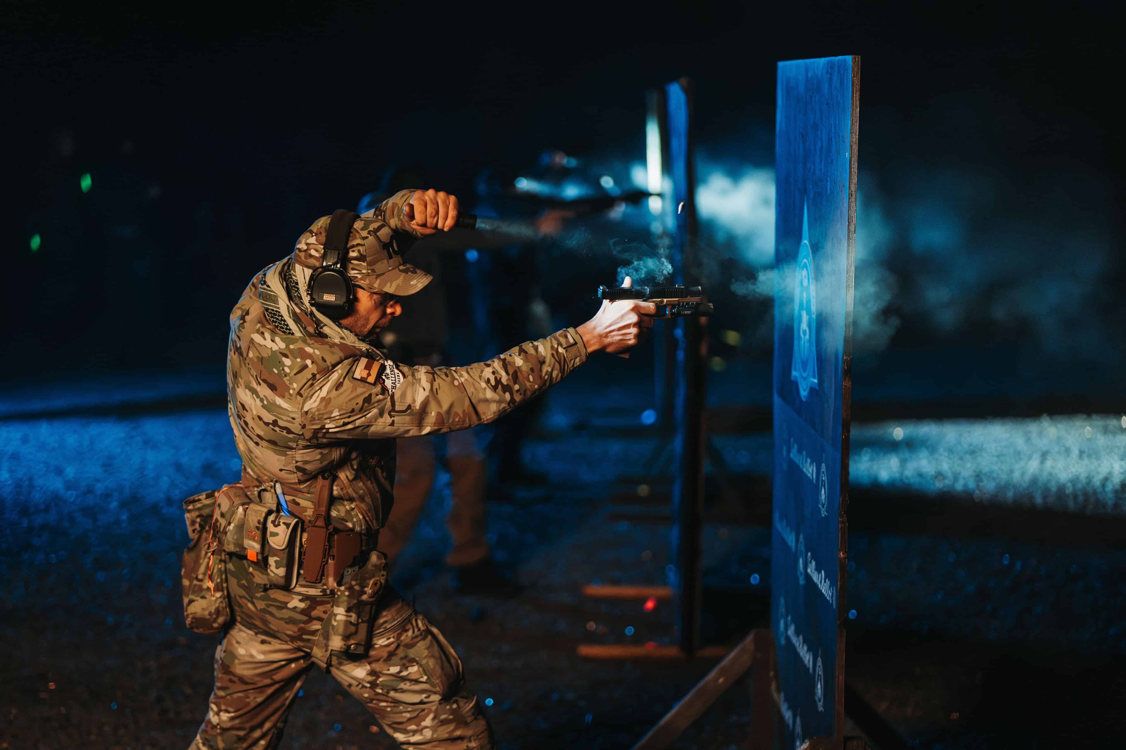 Pistole: Erschwerte Sichtbedinungen und Dunkelheit 1