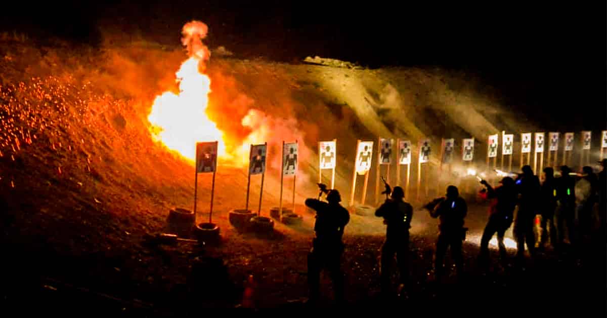 Pistole / Gewehr: Erschwerte Sichtbedinungen und Dunkelheit Szenarien