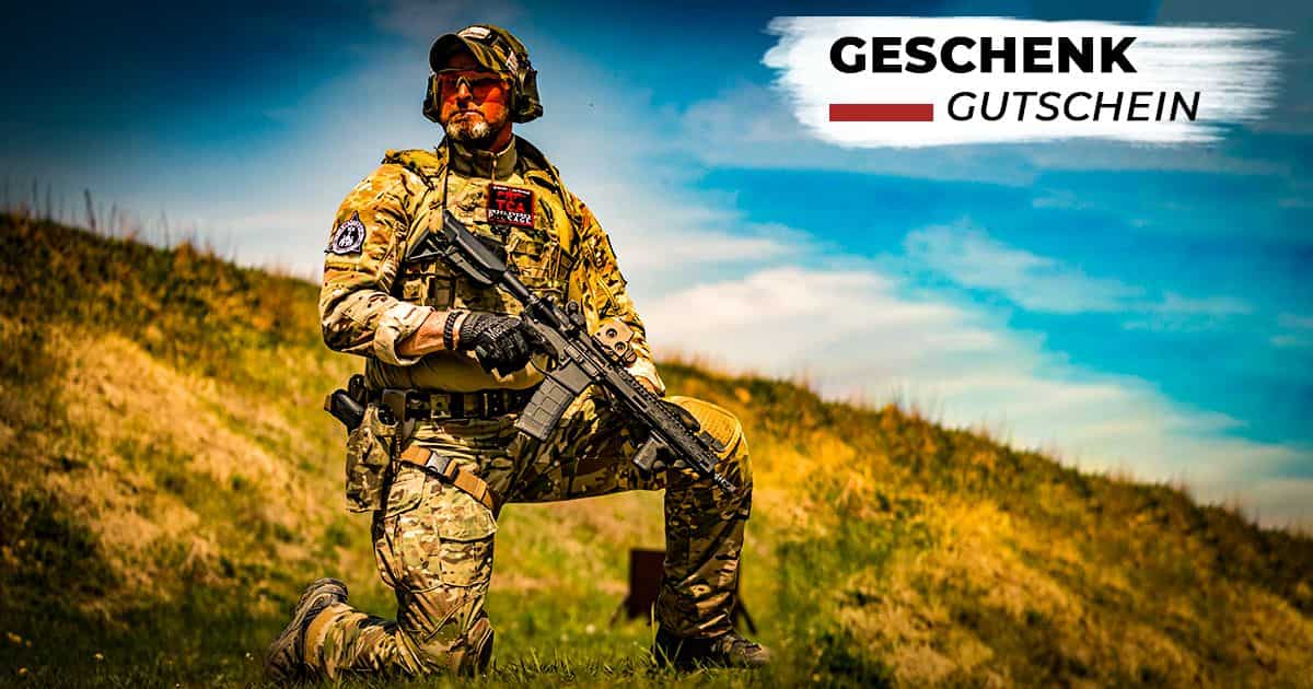 Gewehr: Taktisches Wochenende - Geschenkgutschein