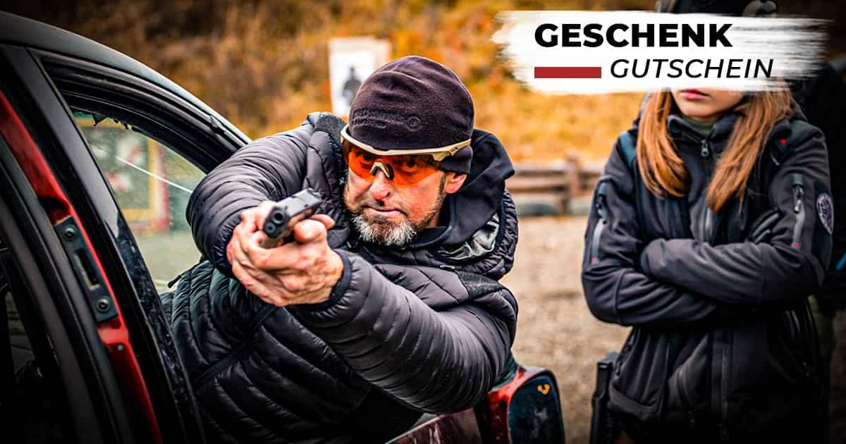 Pistole: Taktisches Wochenede - Geschenkgutschein