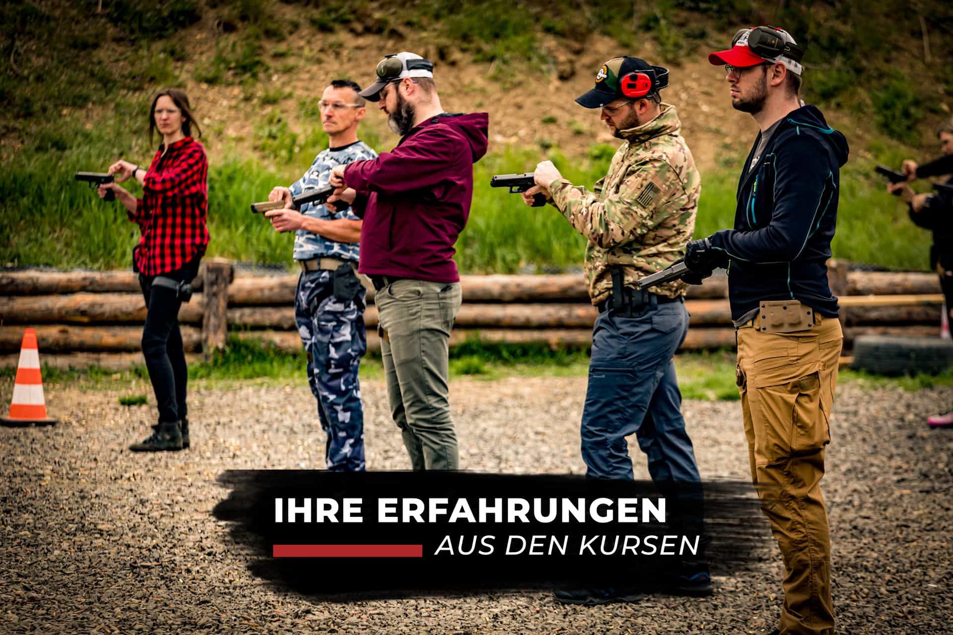 Schießkurs mit TCA - Pistole: Level 1